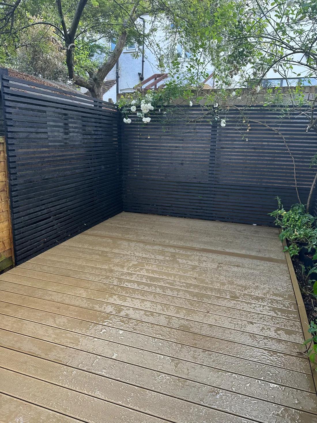 A garden we've restored