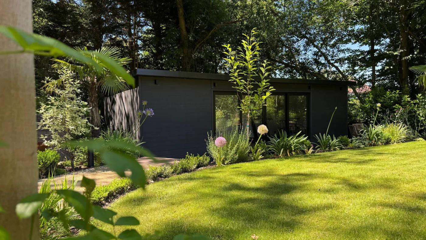 Contemporary English Tiered Garden