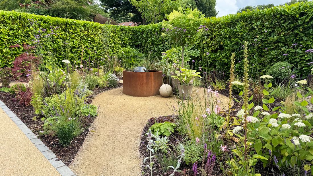 A recent garden in Sevenoaks