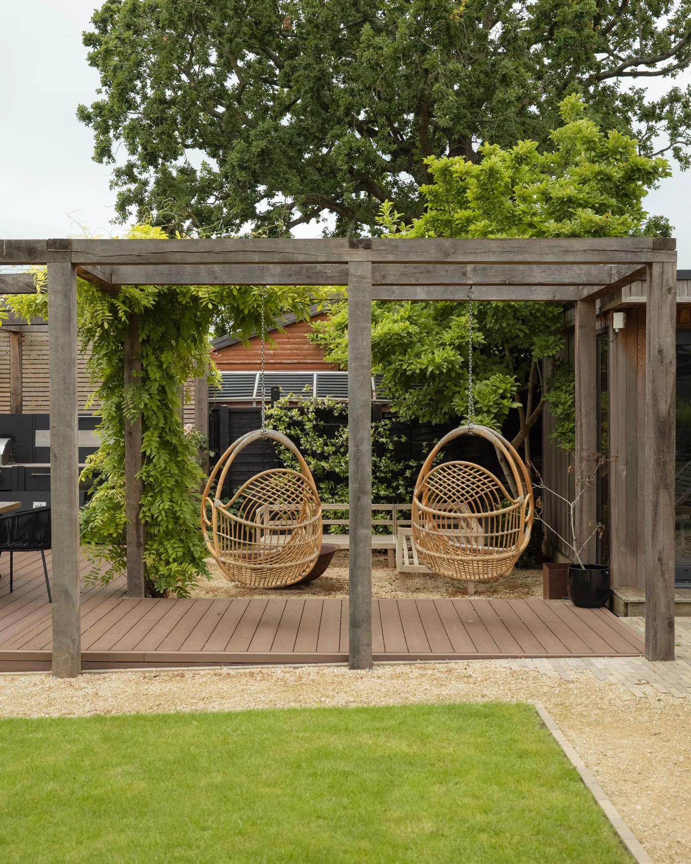 Pergola joinery detail