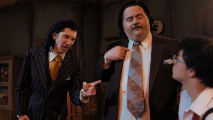 I'll slap your freaking head around, you jabroni. Now give me some fazool, I'm hungry.