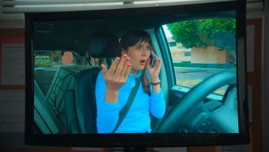 I just got screamed at by Freddy Krueger. All I said was, 