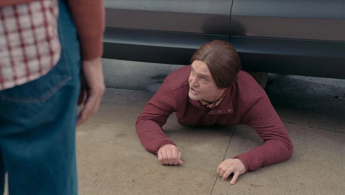 You said you were gonna cut off my ponytail. Alright.  You broke the rules. I'm not gonna leave here worse off.