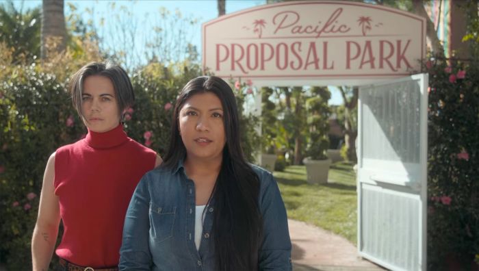 I was excited to propose to my girlfriend of three years on Proposal Park's soft lawn. When I kneeled, Baby Duff came out of