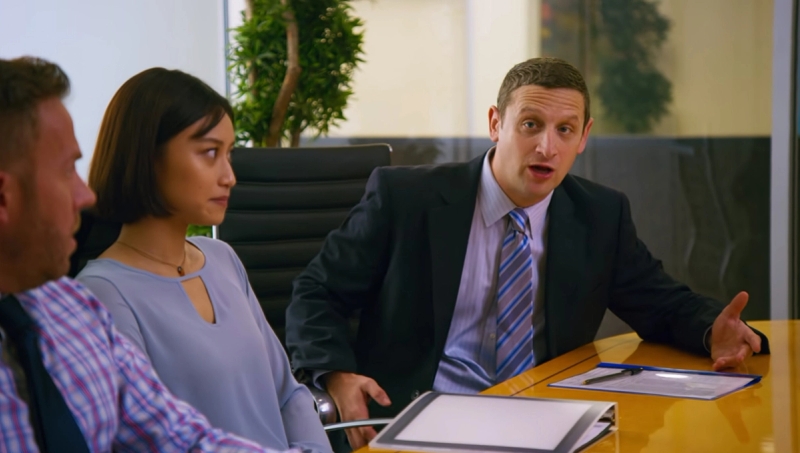 Then what's the joke? That while I'm on the operating table, a man is rushed in 'cause he was in a car