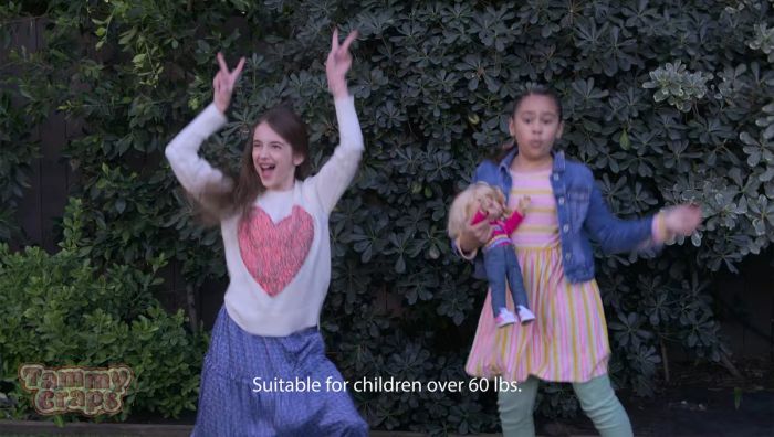 That's right, girls. Start packing on those pounds because the only doll that poops, then lies about it doesn't have farts i