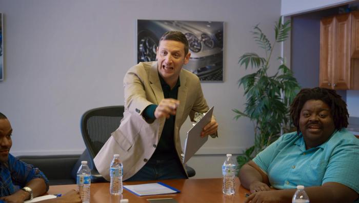 Yeah, because he landed it and you flinched, you have to marry your mother-in-law!