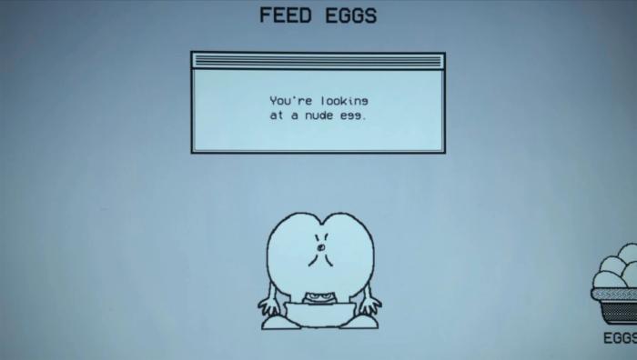 You're looking at a nude egg.
