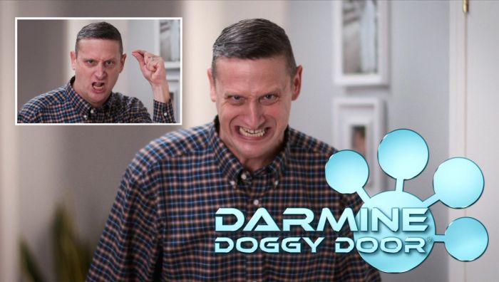 The Darmine Doggy Door! Happy pet, peace of mind! Anything can happen in this world. We really know very little.
