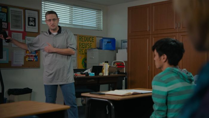 The job isn't important. It's just a generic job that the writers of this made up for this.
