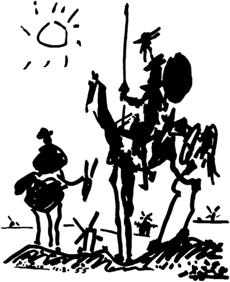 Don Quixote by Picasso