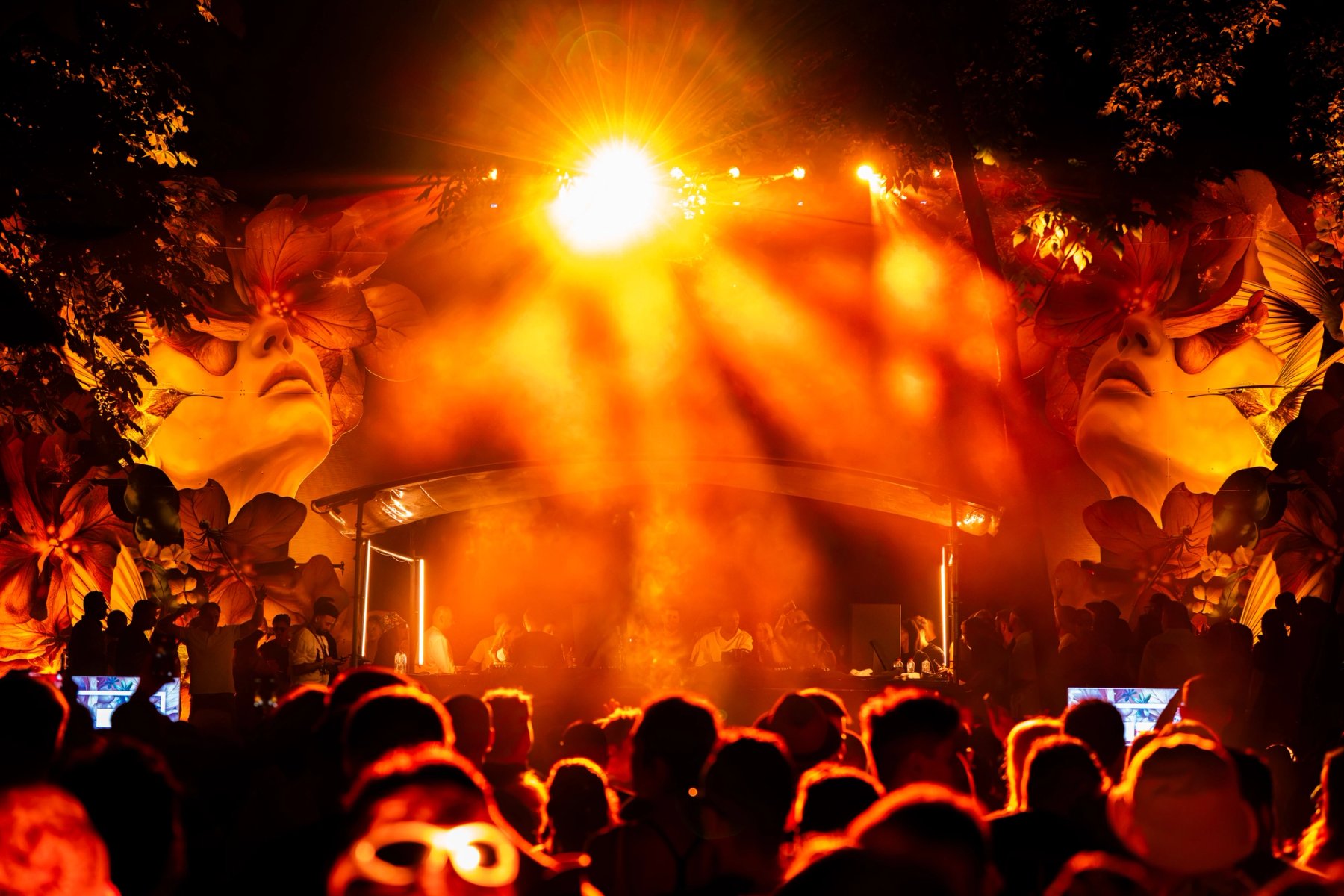 Shimza performing at UNTOLD festival