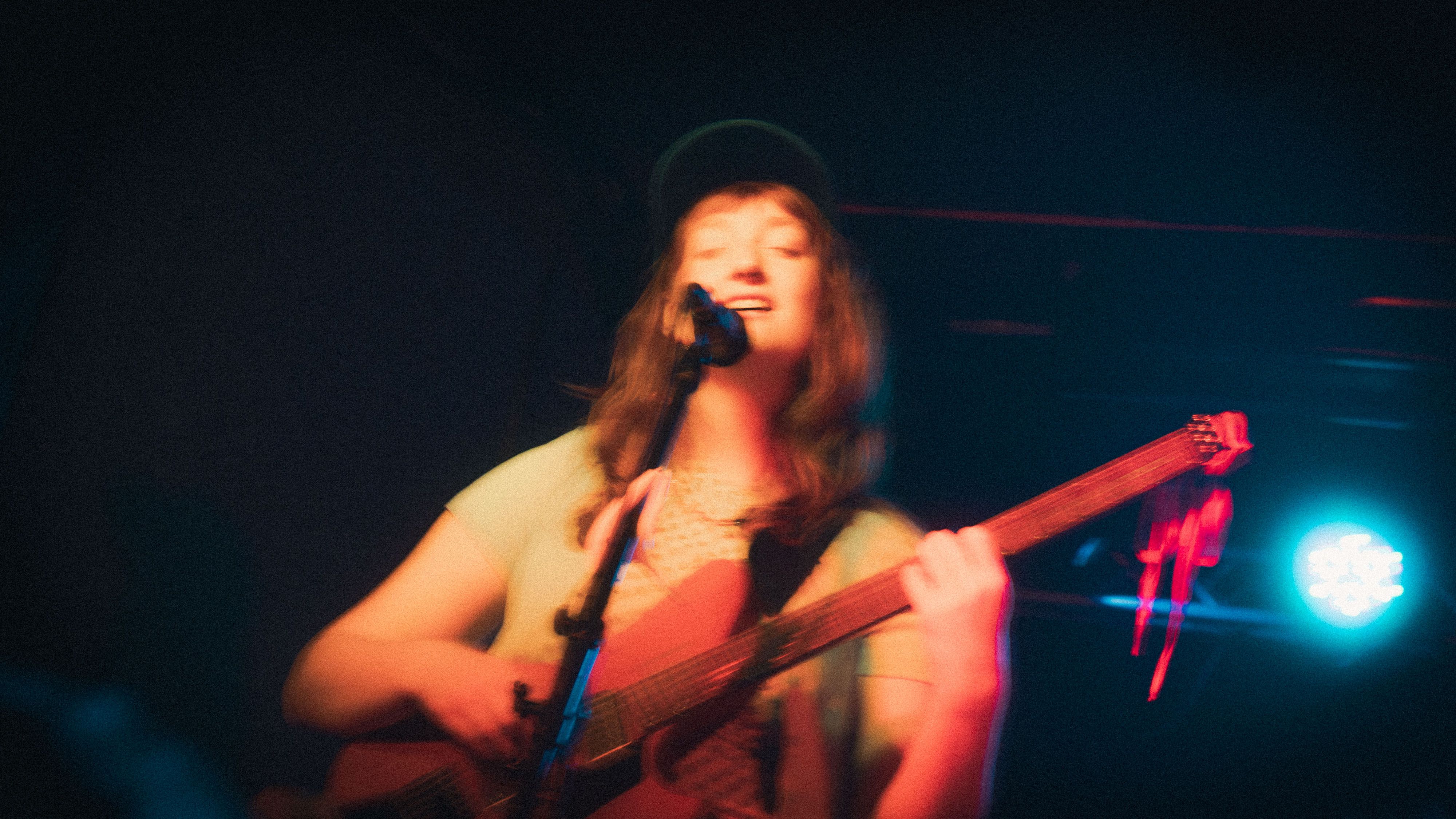 A borrowed bass and a stack of paper: Emma Harner and preyhound in Toronto
