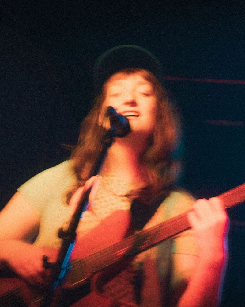 A borrowed bass and a stack of paper: Emma Harner and preyhound in Toronto