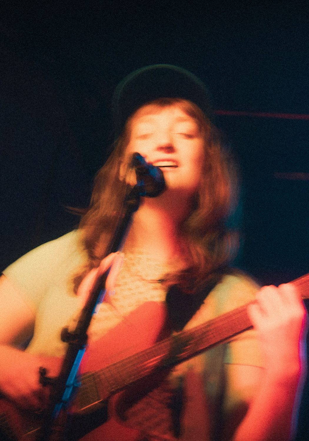 A borrowed bass and a stack of paper: Emma Harner and preyhound in Toronto