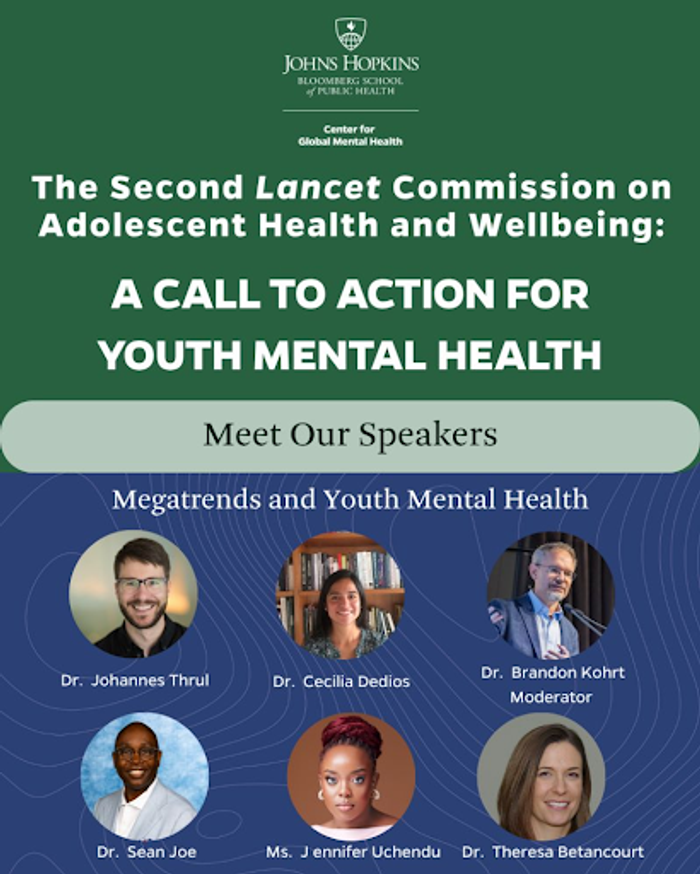 The U.S. launch of the Second Lancet Commission on Adolescent Health and Wellbeing