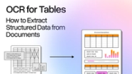 OCR For Tables How To Extract Structured Data From Documents