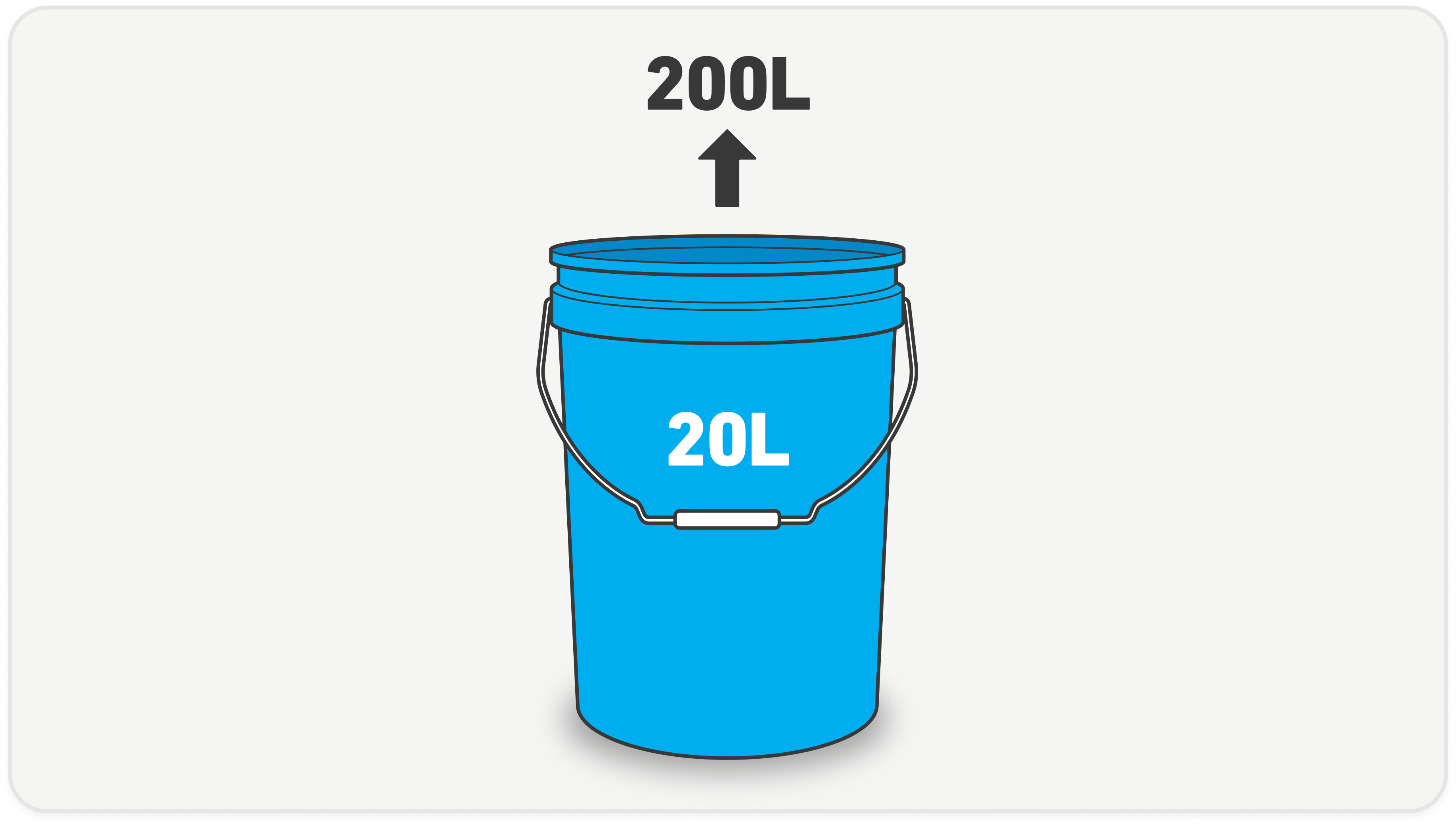 Prepare and mark the bucket