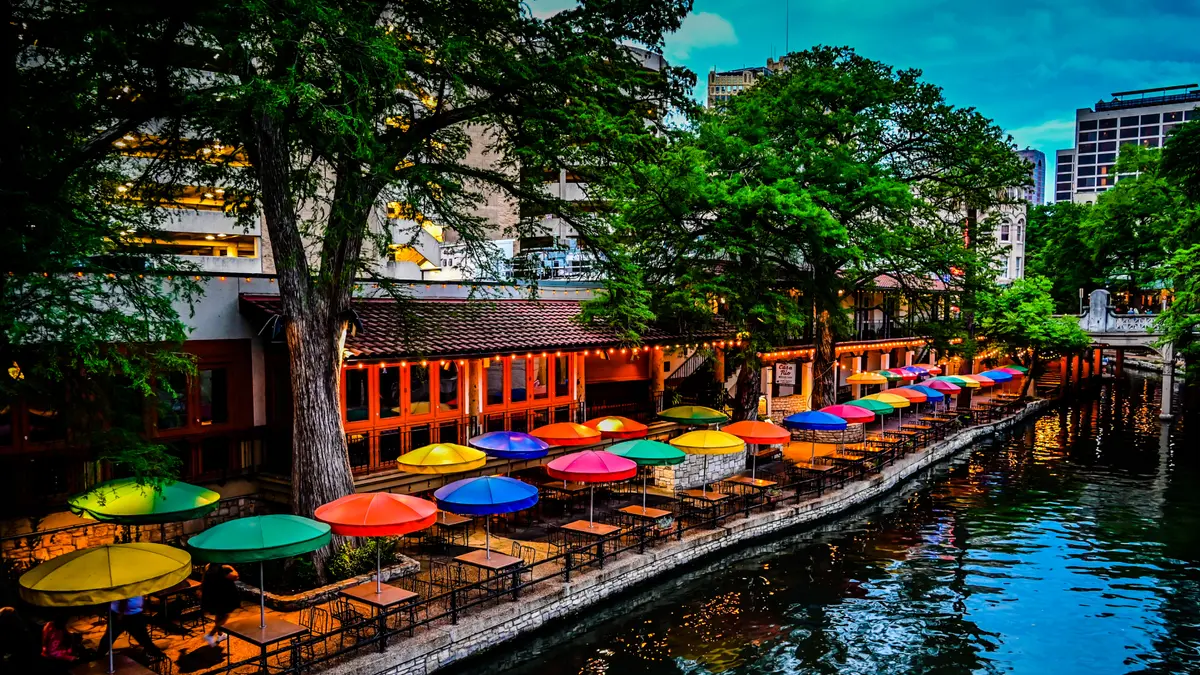Riverwalk in San Antonio, TX