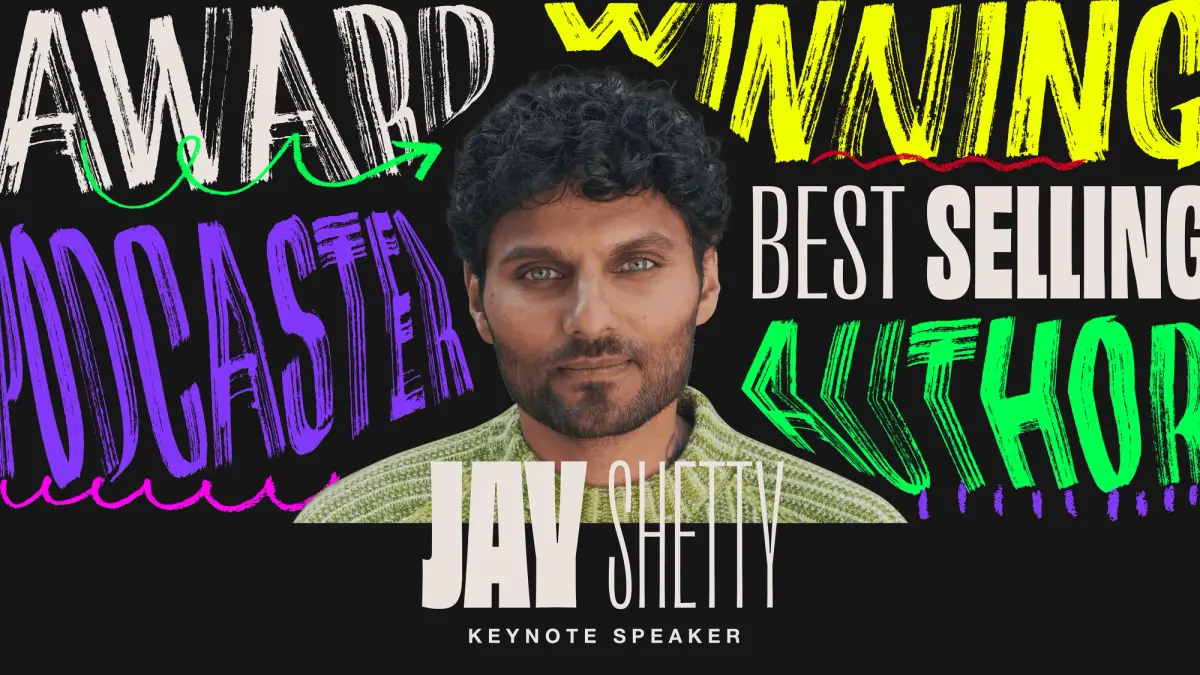 Jay Shetty - Keynote Speaker