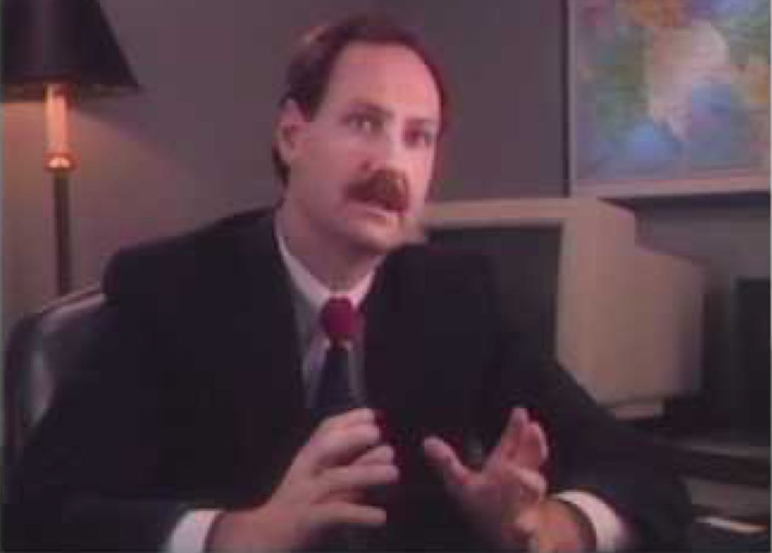 Gary Keller talking in an old video tape