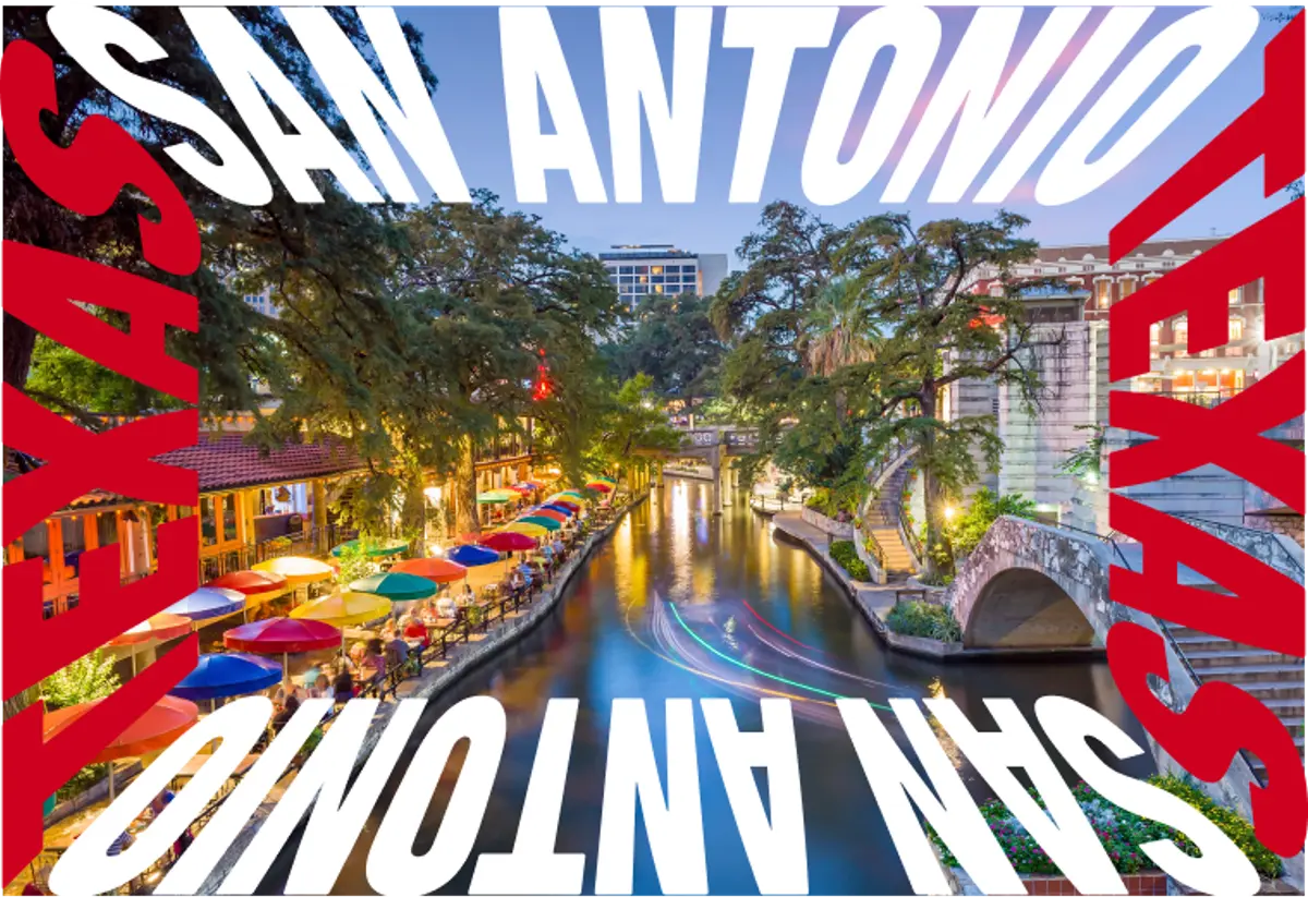 Riverwalk in San Antonio, TX.