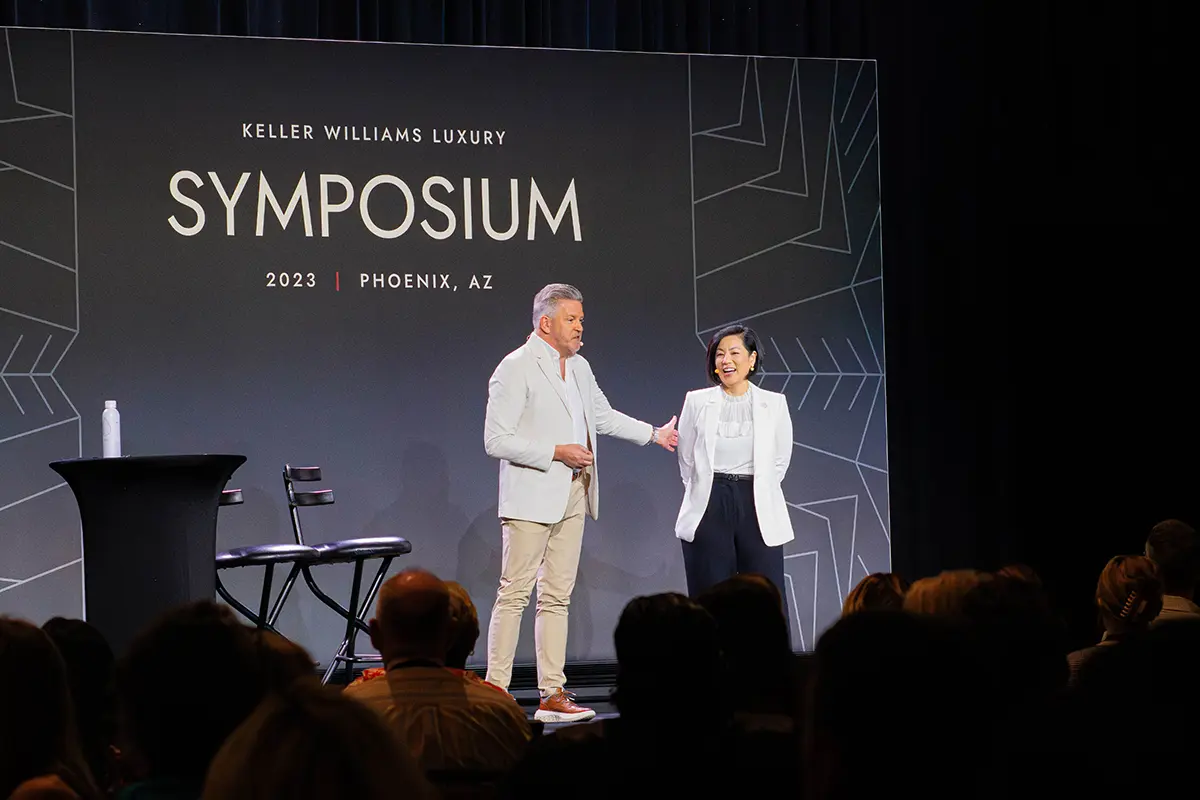Keller Williams Luxury Leaders on Stage at Previous Keller Williams Luxury Symposium 