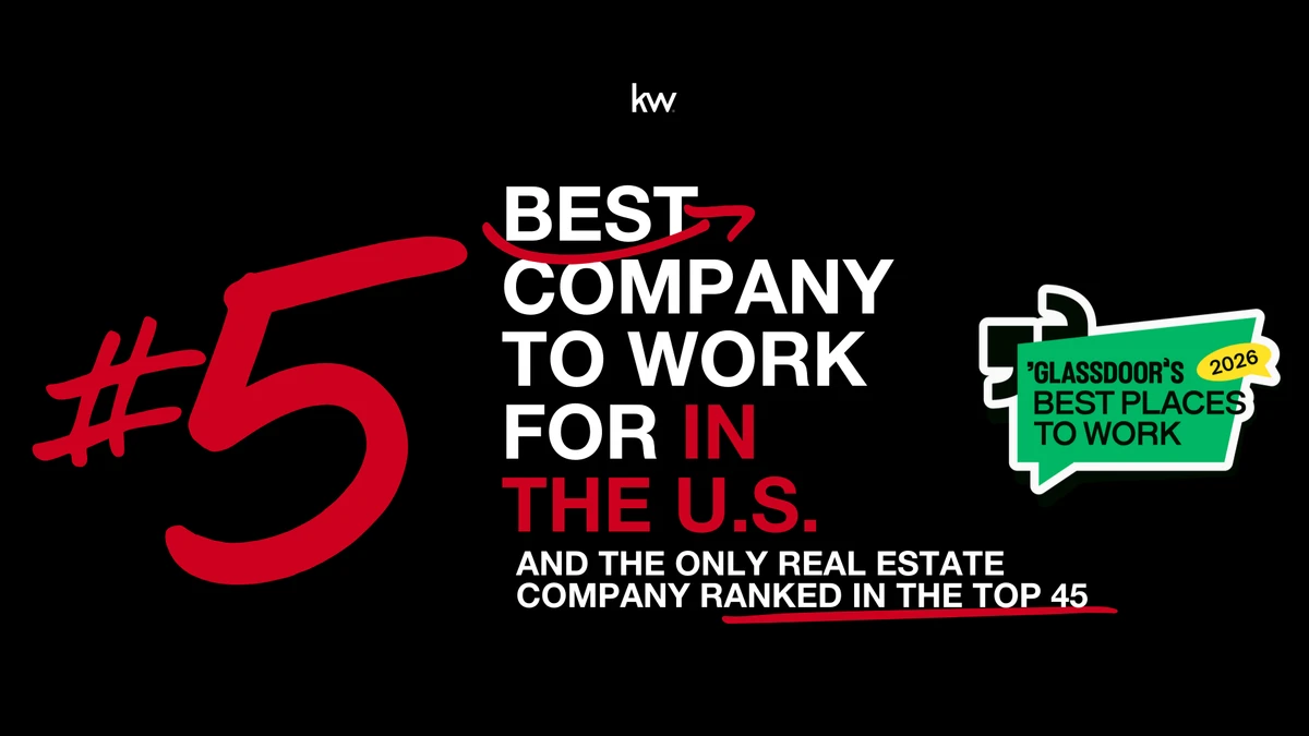 Keller Williams Ranks No. 5 on Glassdoor’s Best Places to Work 2026
