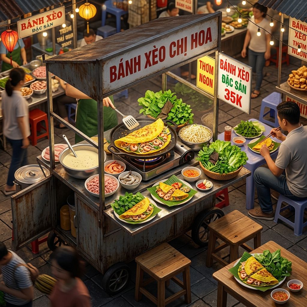Vietnamese Crepe