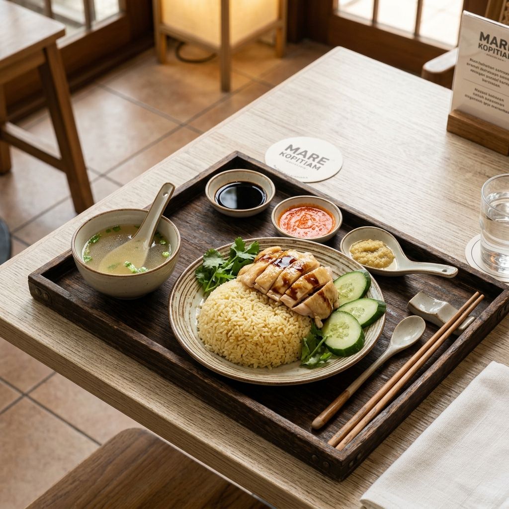 Hainanese Chicken Rice