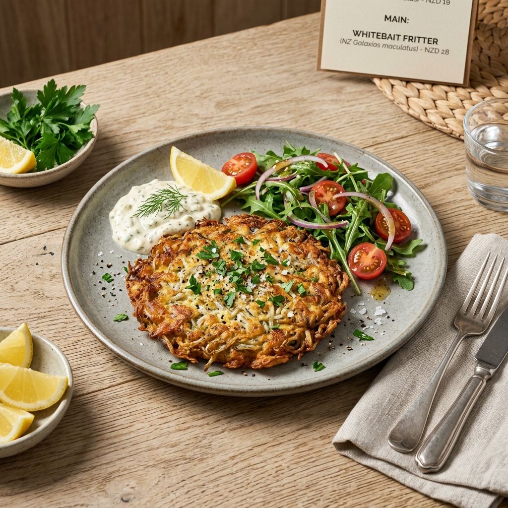 Whitebait Fritter
