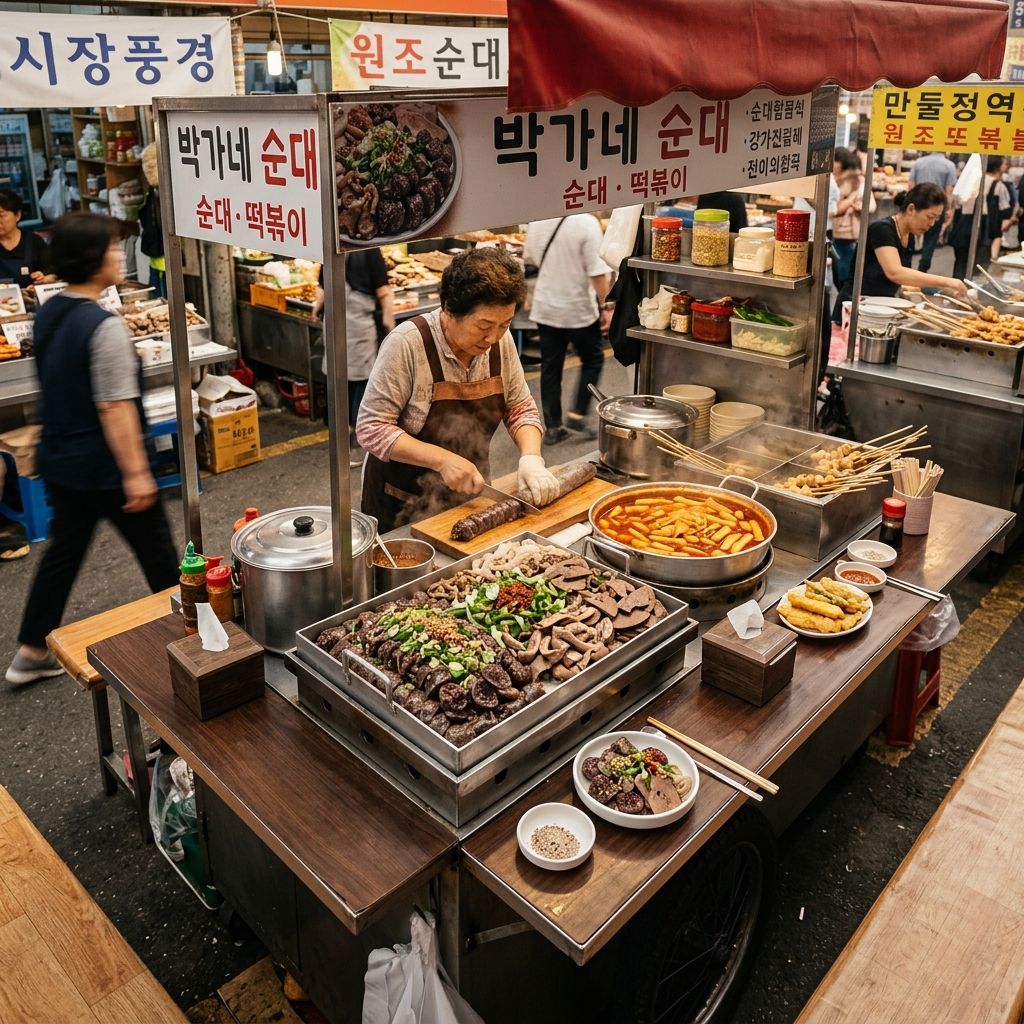 Korean Blood Sausage