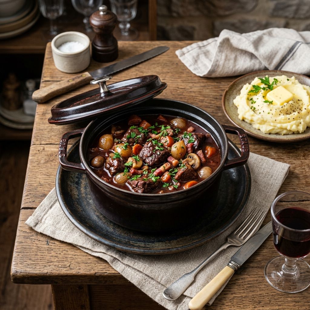 Beef Stew in Red Wine