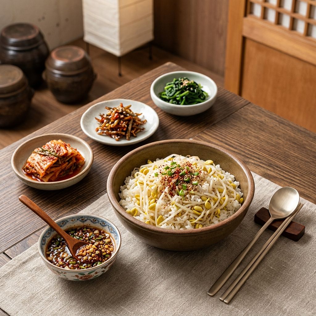 Bean Sprout Rice