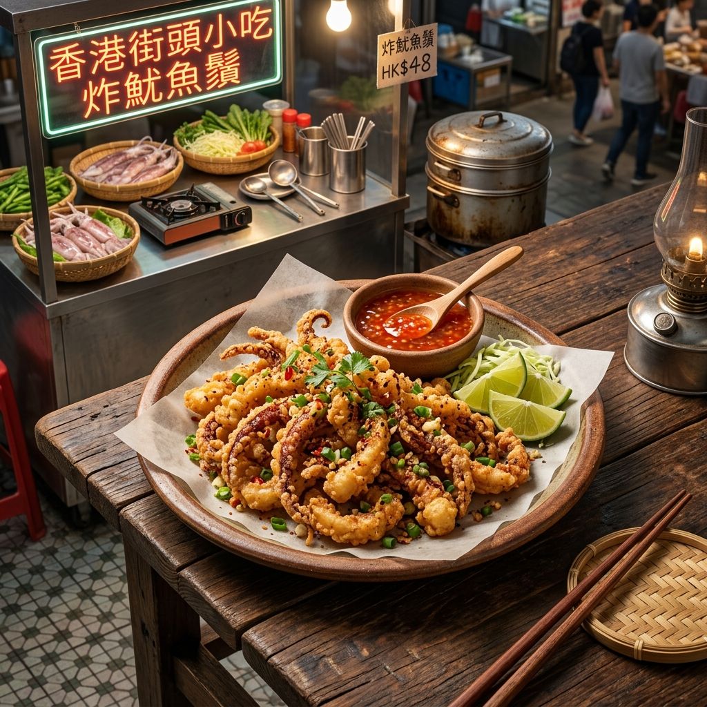 Deep-Fried Squid Tentacles