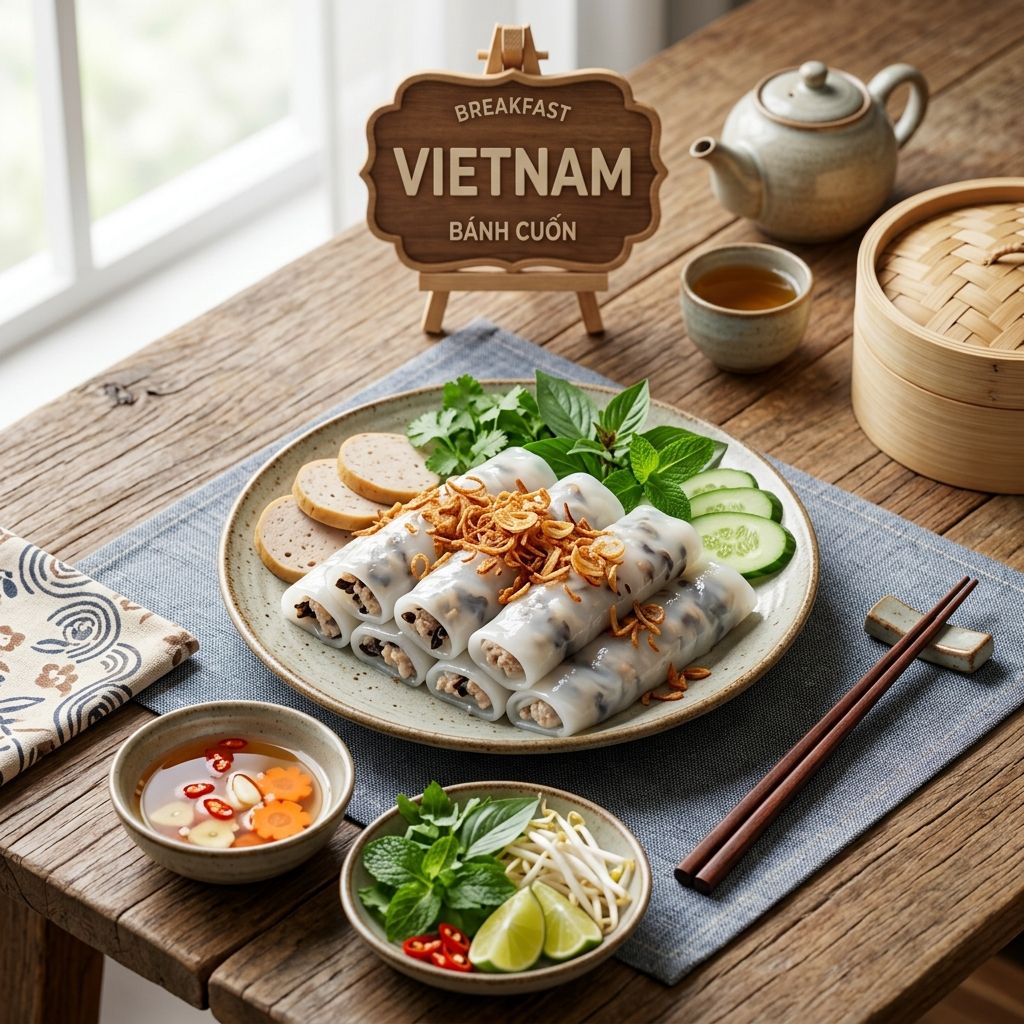 Steamed Rice Rolls