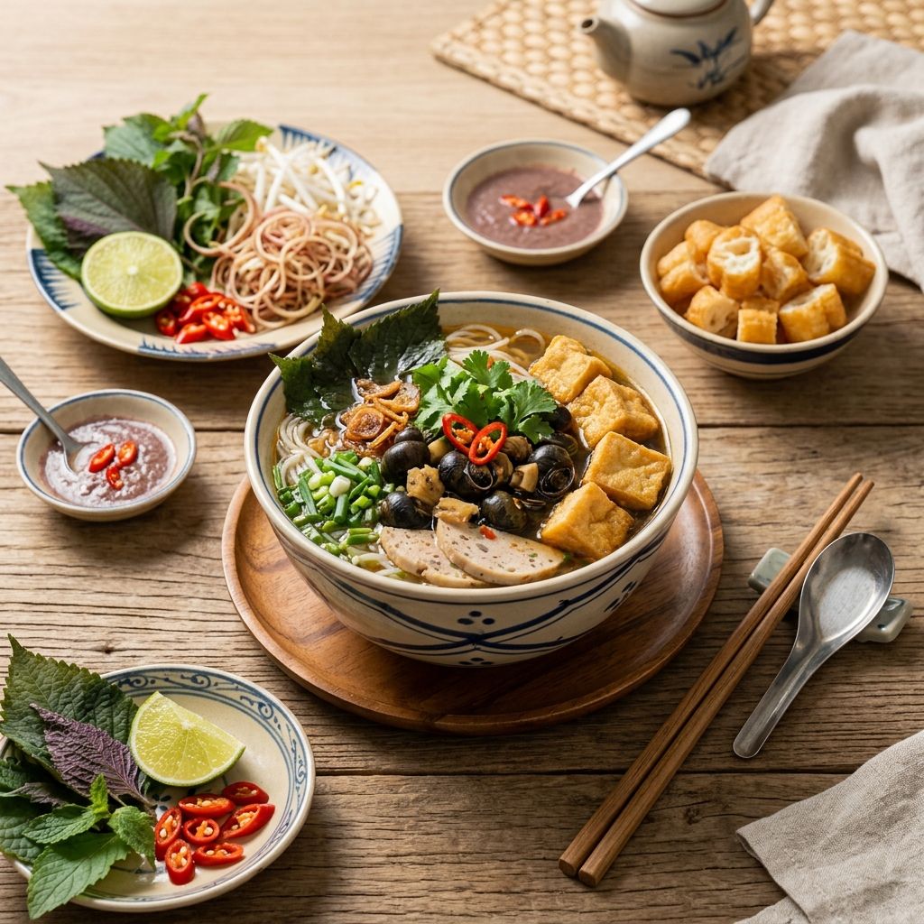 Snail Noodle Soup