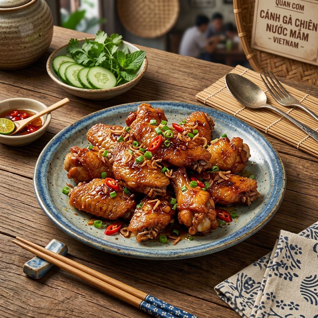 Fried Chicken with Fish Sauce