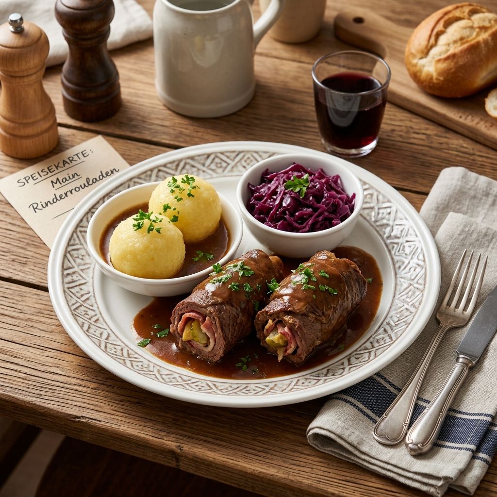 German Beef Roulades