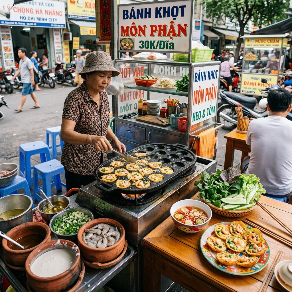 Sizzling Rice Pancakes