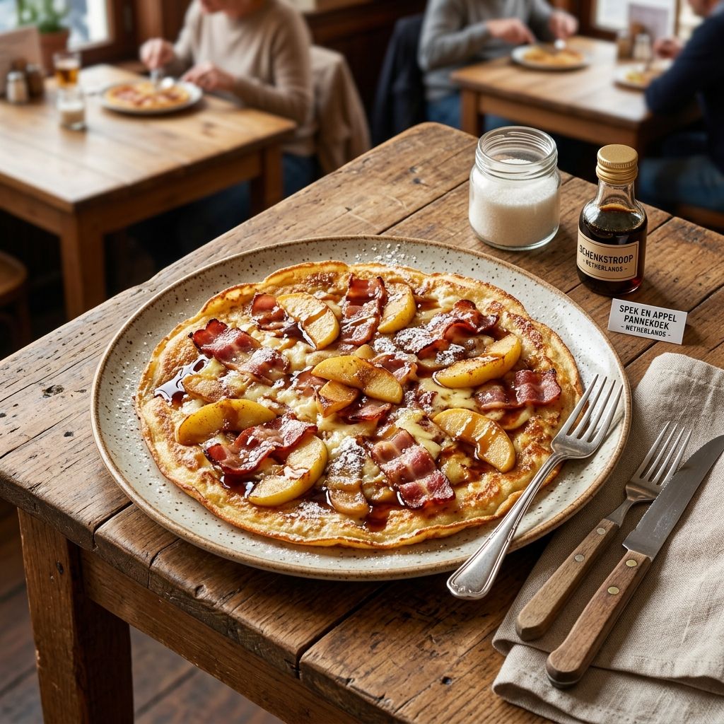 Bacon and Apple Pancake
