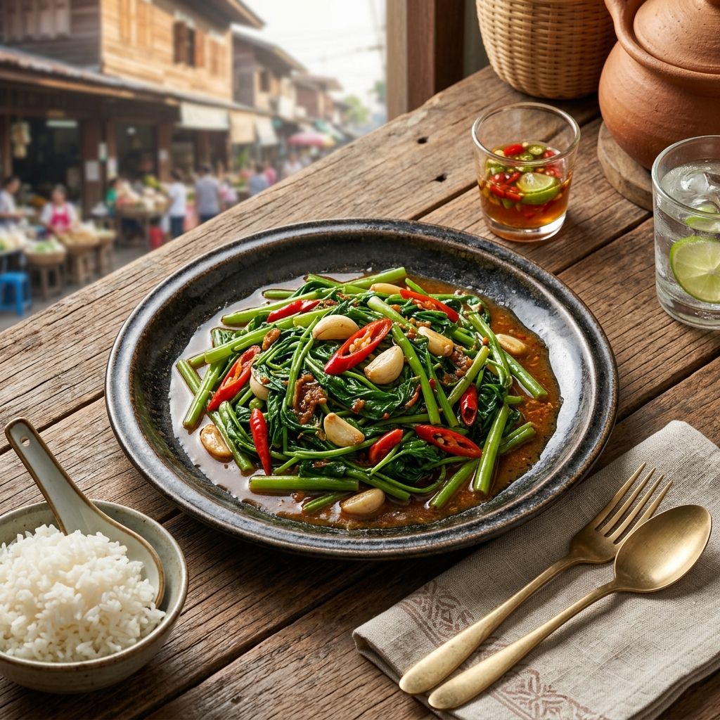 Stir-Fried Morning Glory