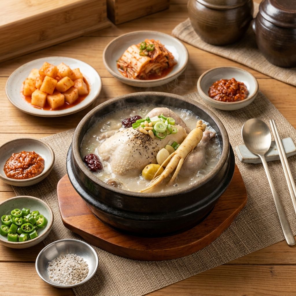 Ginseng Chicken Soup