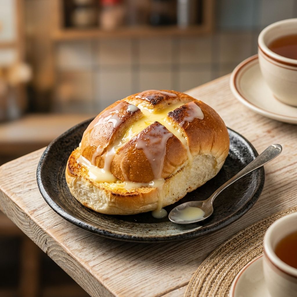 Pineapple Bun with Butter