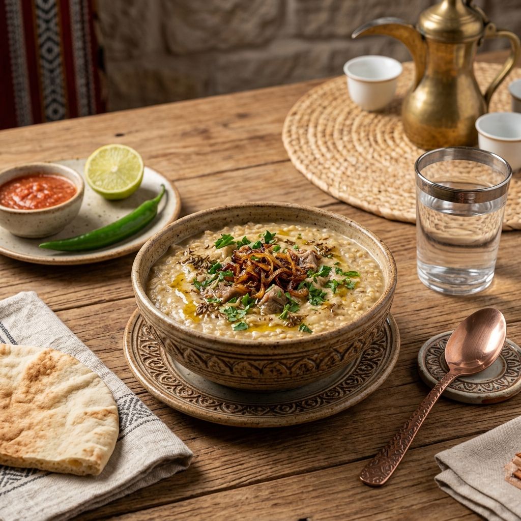 Harees-style Wheat Porridge