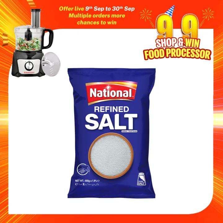 National Refined Salt 800g