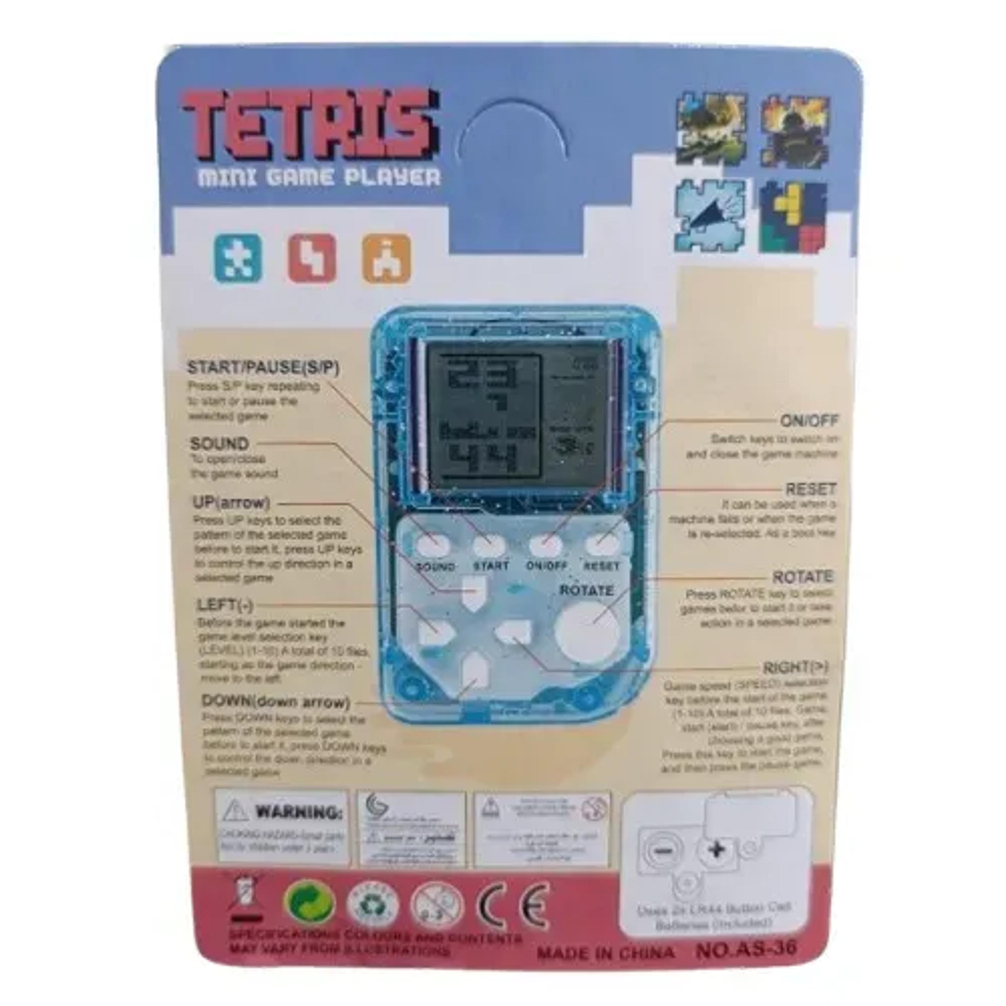 Pocket Mini Retro Electronic Game Console Keychain | 26 Classic Games | Handheld Nostalgic Gift For Children | Random Colour image 2