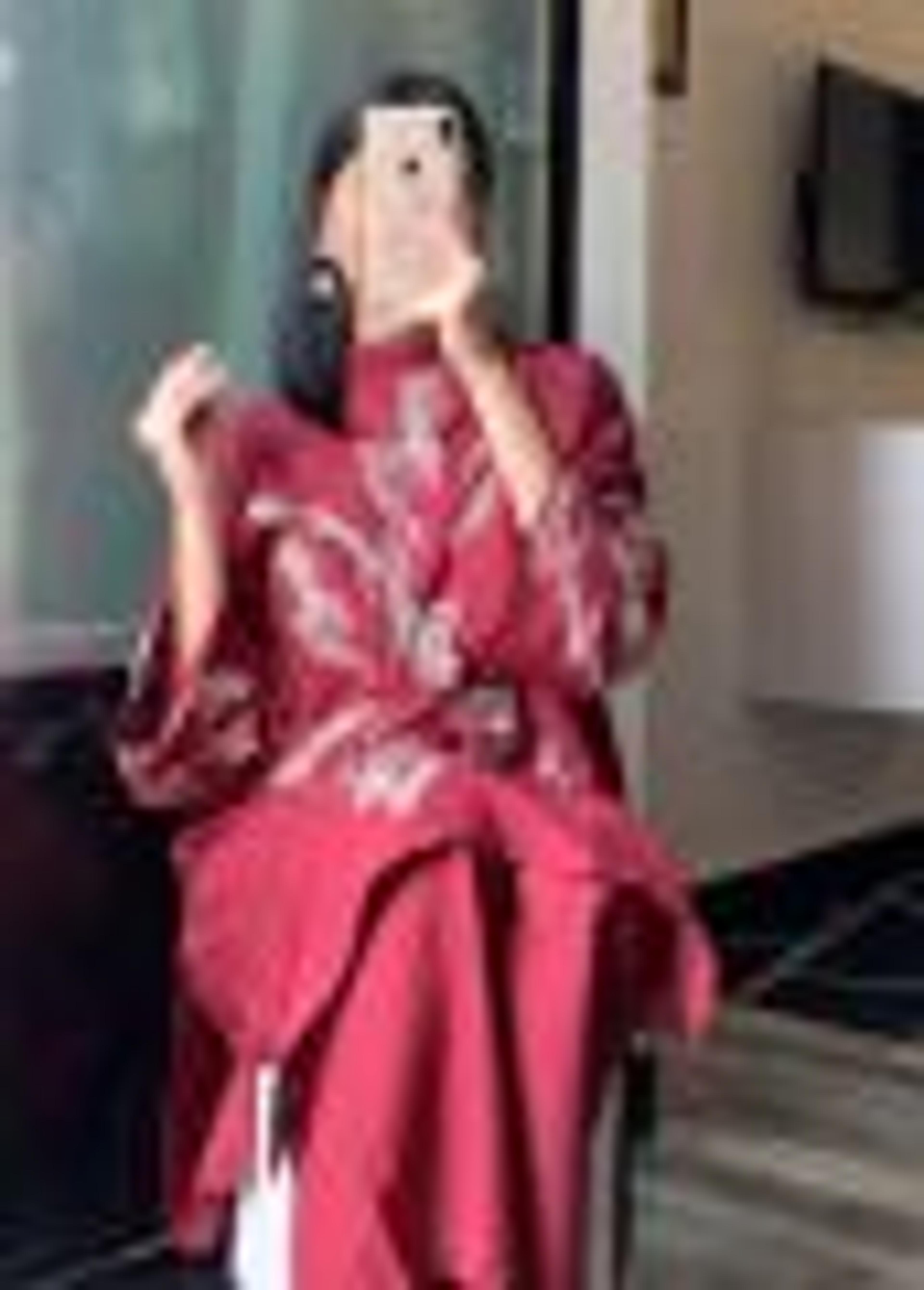 Minahal Arts Clothing Dress for Woman 2 pc stich suit image 6