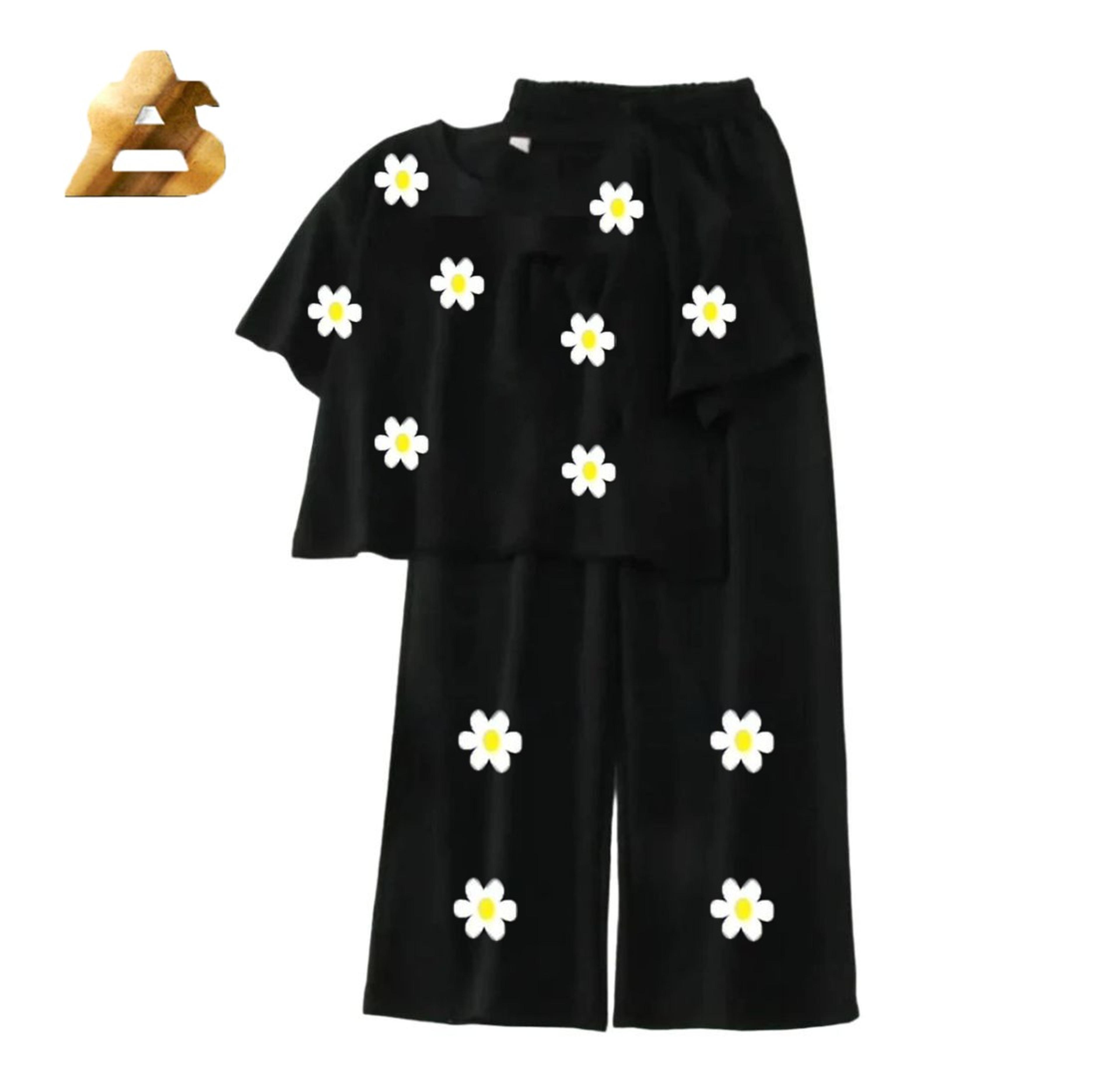 High Quality Casual Suits for Women Printed Crop Tshirt With Plaazo image 1