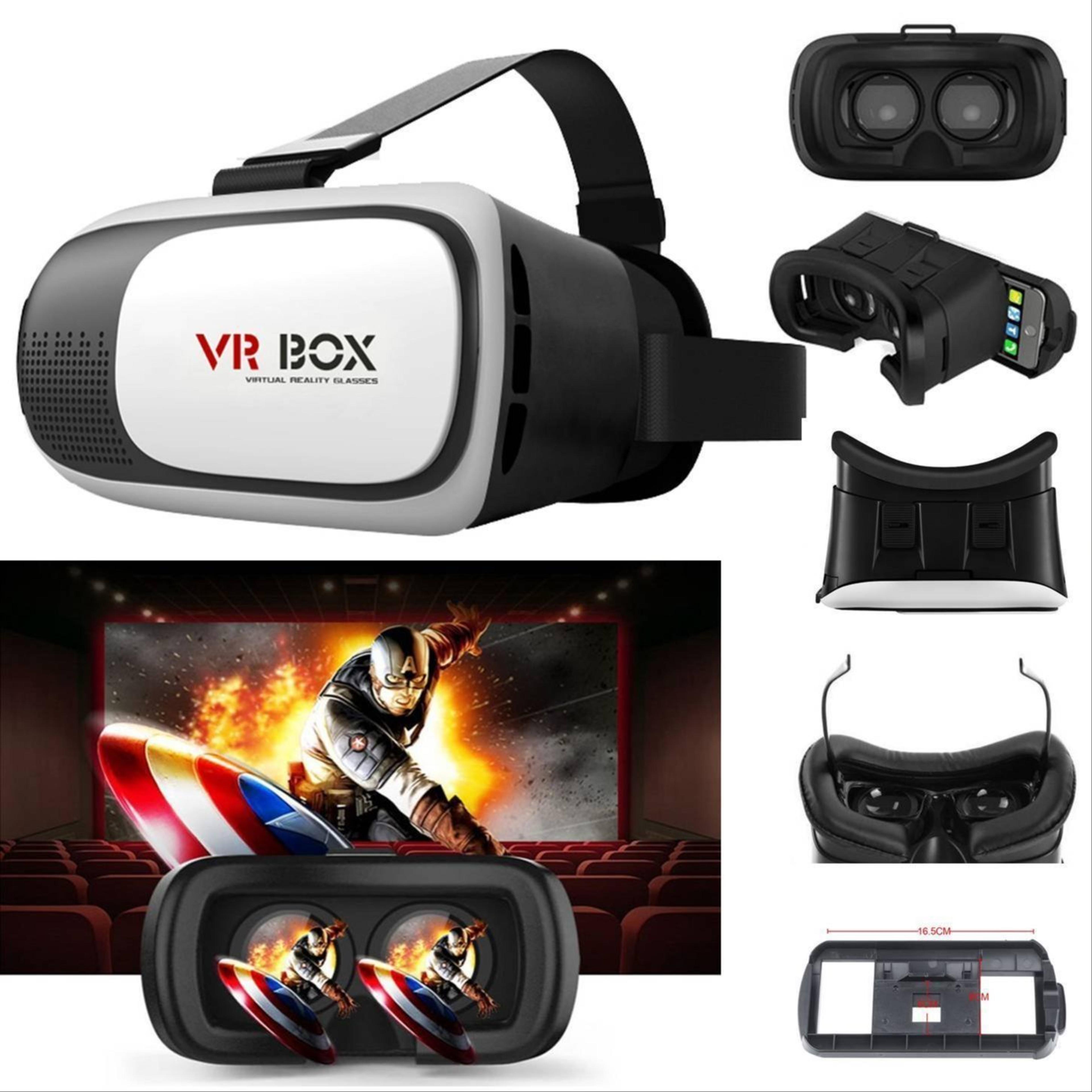 VR Box 2,0- Virtual Reality 3D Glasses With Game Bluetoot Gamepad image 3